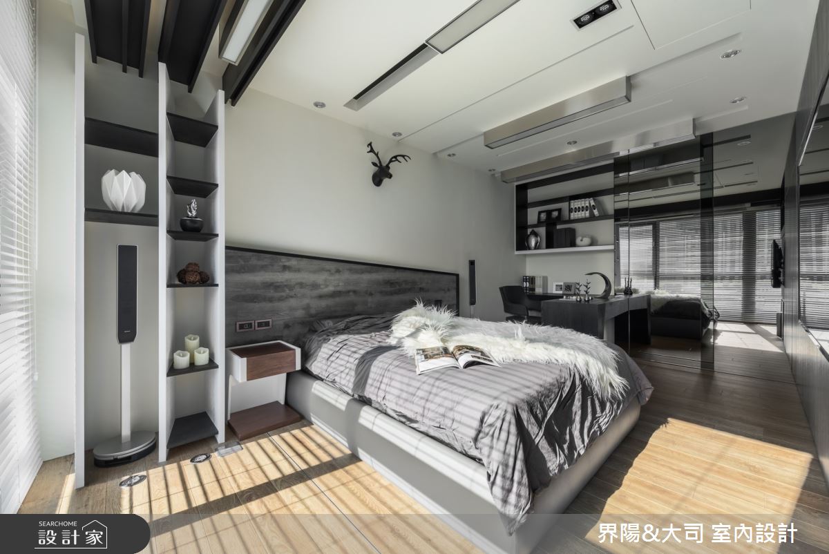 74坪新成屋(5年以下)＿現代風臥室案例圖片＿界陽&大司 室內設計＿界陽_40之10
