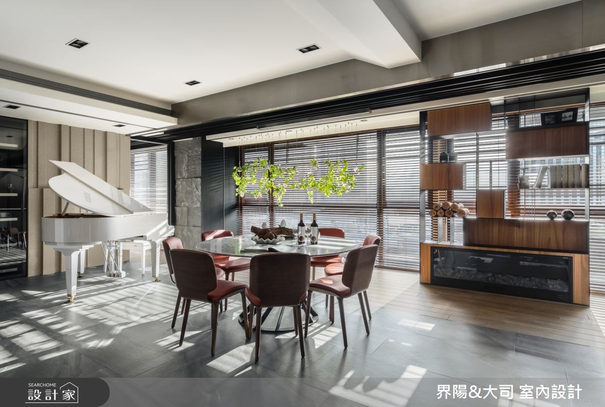 74坪新成屋(5年以下)＿現代風餐廳案例圖片＿界陽&大司 室內設計＿界陽_40之12