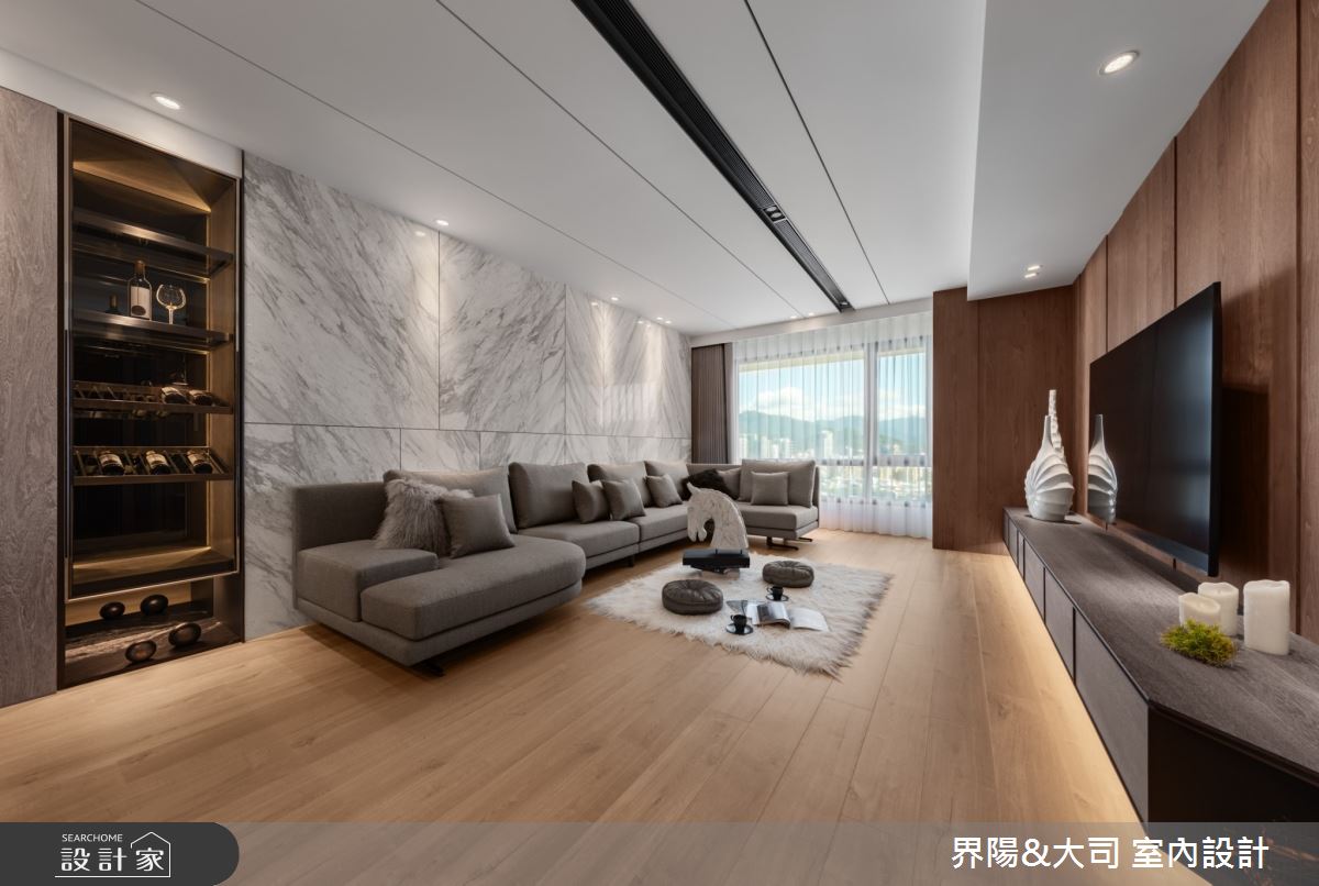 46坪中古屋(5~15年)＿現代風客廳案例圖片＿界陽&大司 室內設計＿界陽_41之4