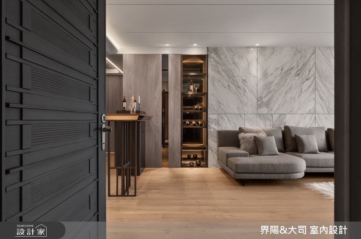 46坪中古屋(5~15年)＿現代風客廳案例圖片＿界陽&大司 室內設計＿界陽_41之5