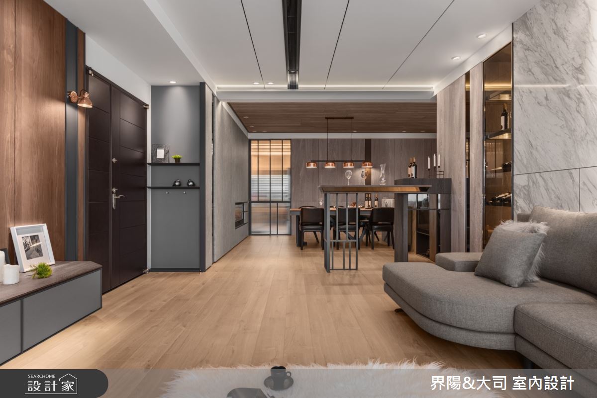 46坪中古屋(5~15年)＿現代風客廳案例圖片＿界陽&大司 室內設計＿界陽_41之6