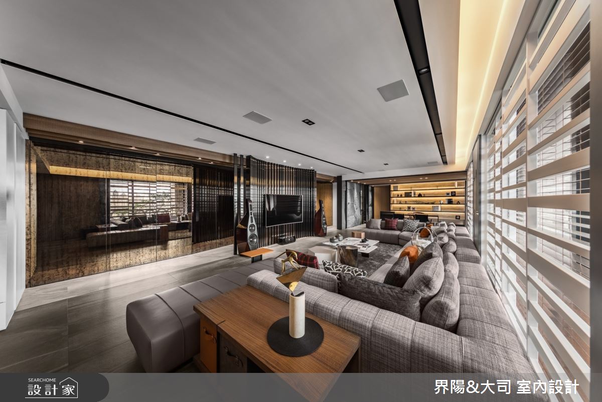 103坪新成屋(5年以下)＿現代風客廳案例圖片＿界陽&大司 室內設計＿界陽_42之1