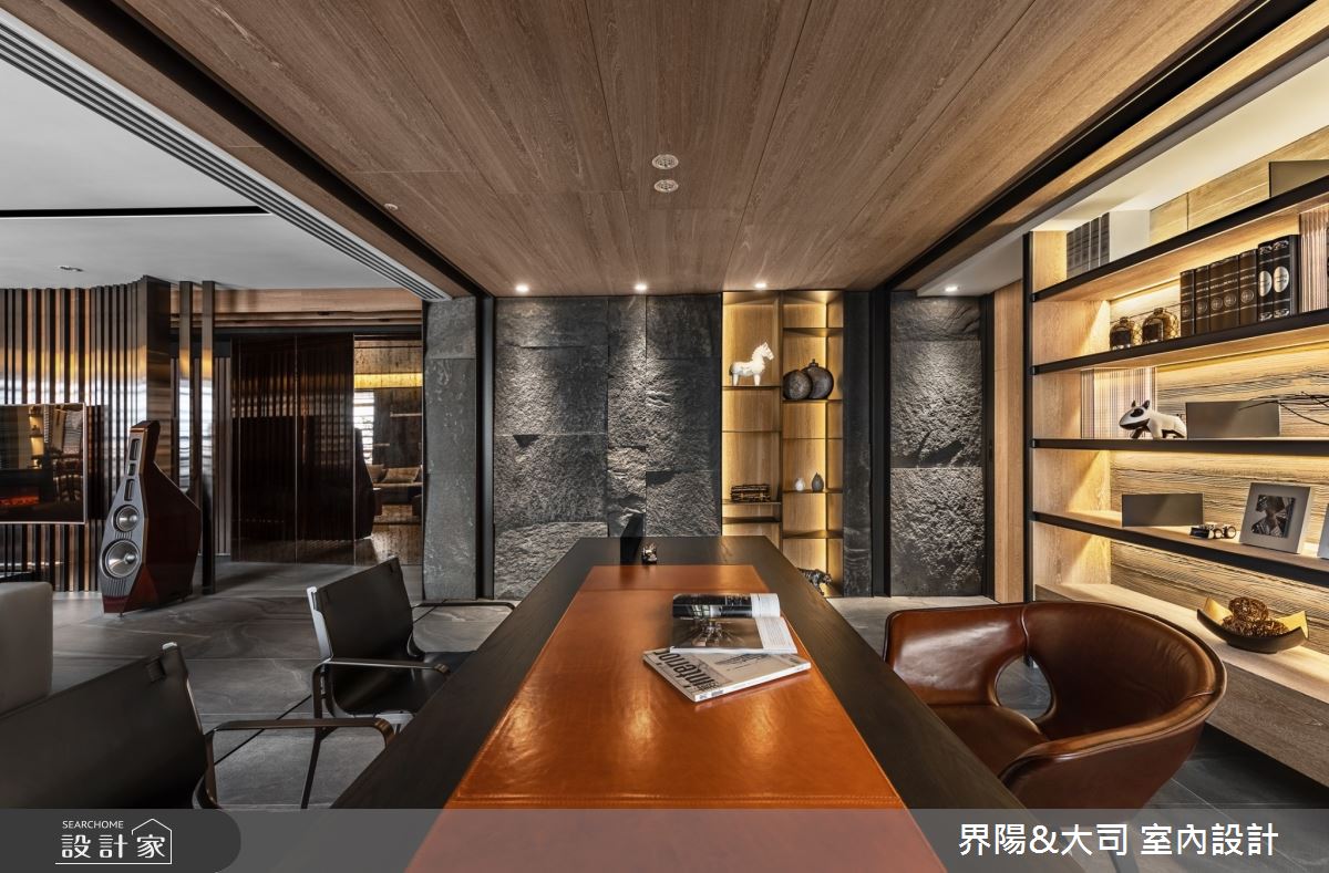 103坪新成屋(5年以下)＿現代風書房案例圖片＿界陽&大司 室內設計＿界陽_42之4
