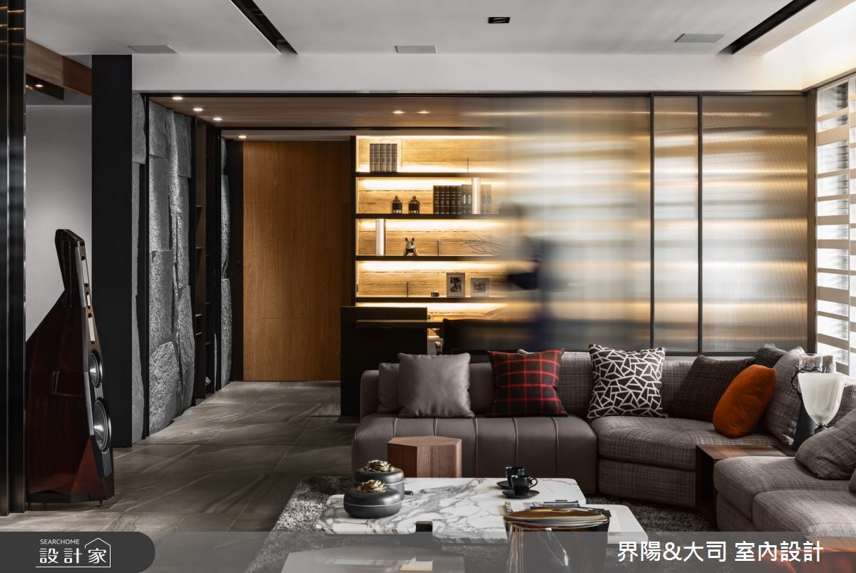 103坪新成屋(5年以下)＿現代風客廳案例圖片＿界陽&大司 室內設計＿界陽_42之5