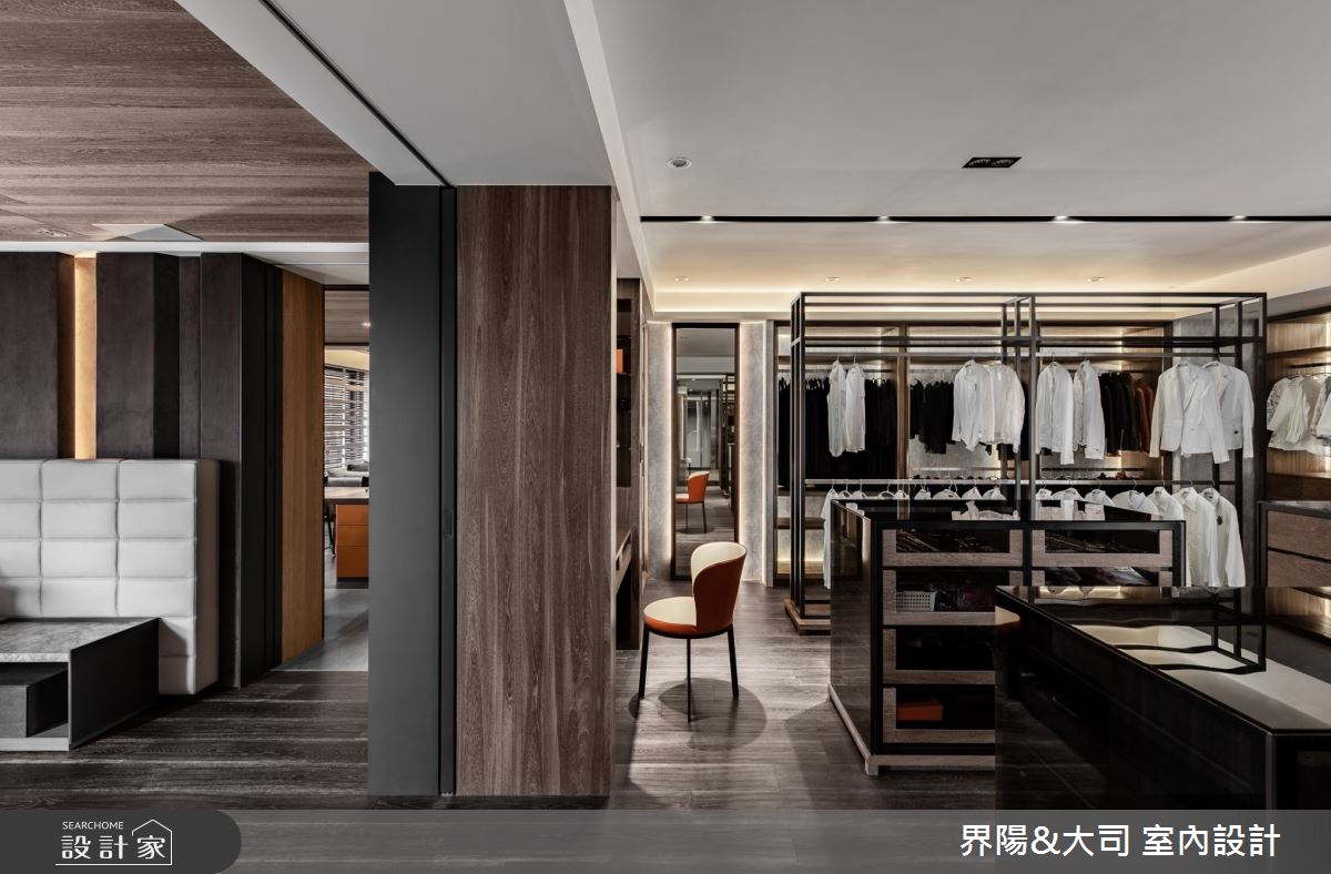103坪新成屋(5年以下)＿現代風更衣間案例圖片＿界陽&大司 室內設計＿界陽_42之9