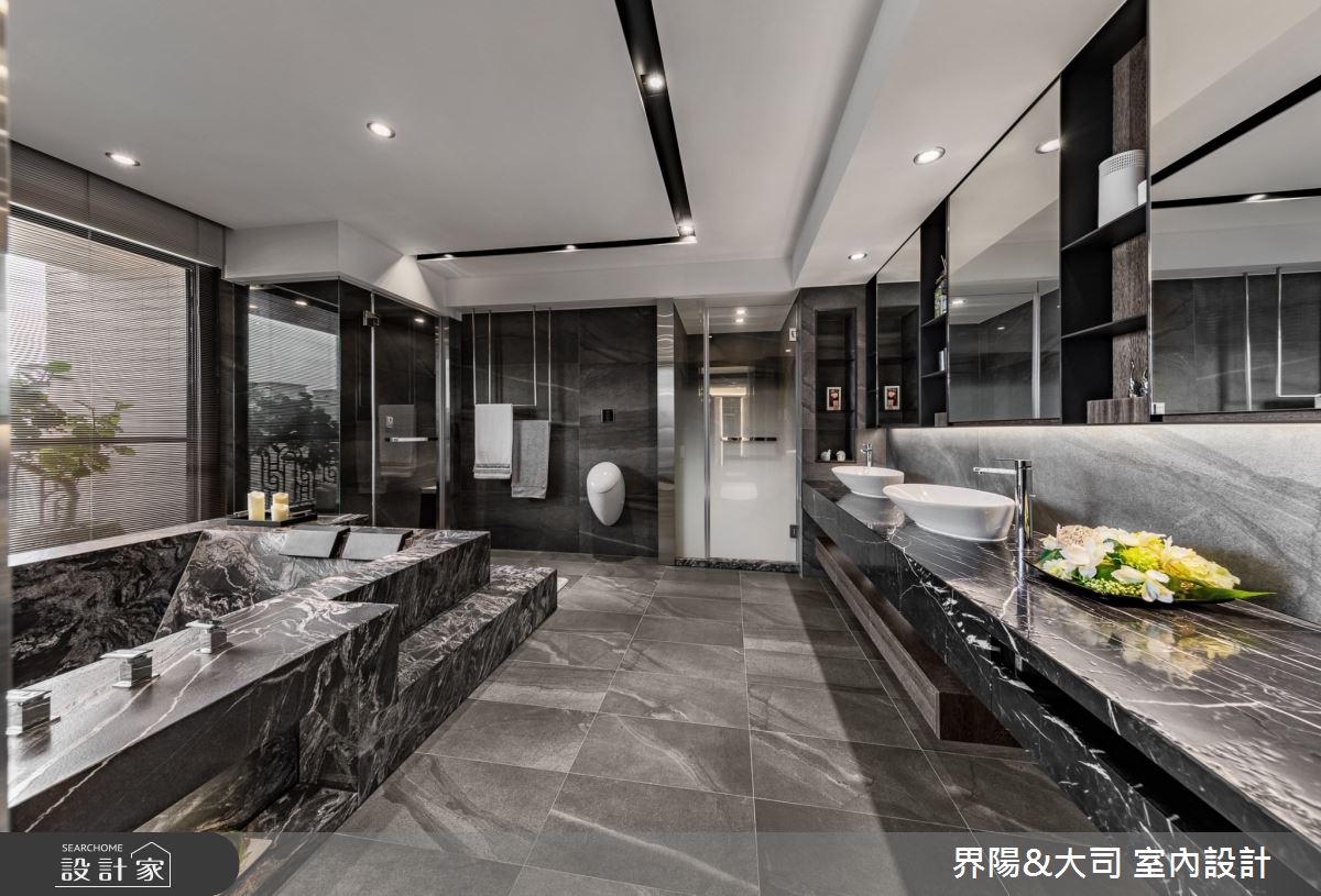 103坪新成屋(5年以下)＿現代風浴室案例圖片＿界陽&大司 室內設計＿界陽_42之10