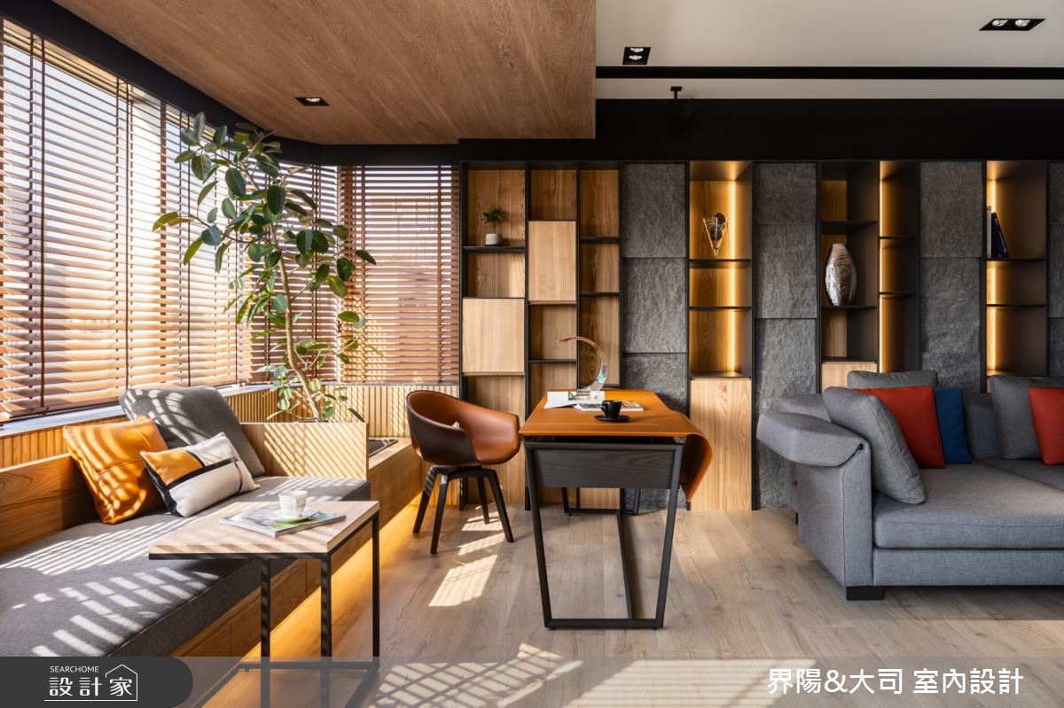 58坪老屋(16~30年)＿現代風客廳案例圖片＿界陽&大司 室內設計＿界陽_43之6