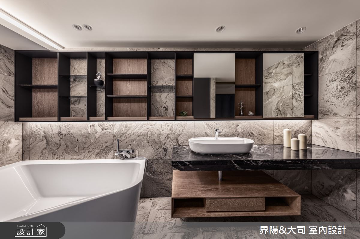 58坪老屋(16~30年)＿現代風浴室案例圖片＿界陽&大司 室內設計＿界陽_43之19