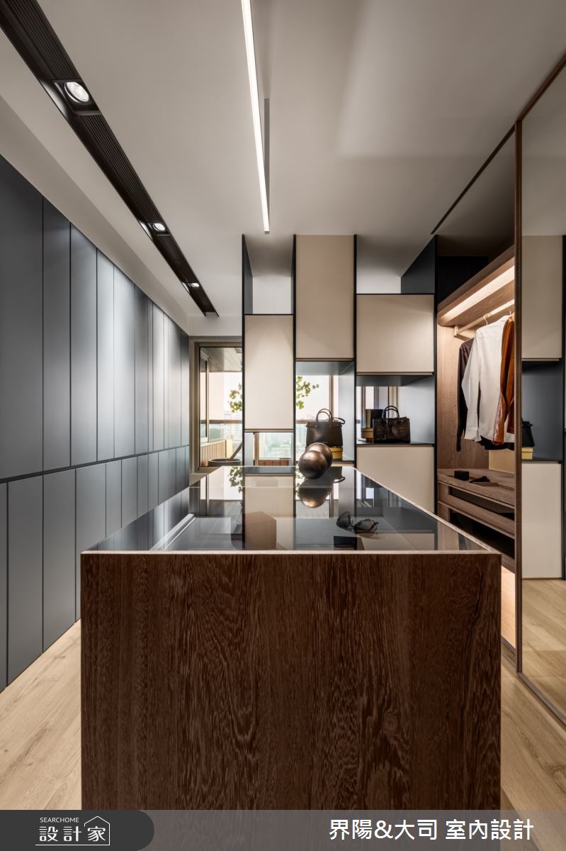 58坪老屋(16~30年)＿現代風更衣間案例圖片＿界陽&大司 室內設計＿界陽_43之23