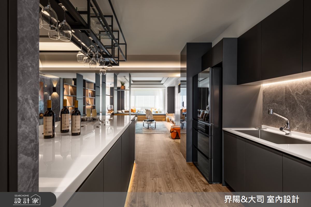 40坪老屋(16~30年)＿現代風餐廳吧檯案例圖片＿界陽&大司 室內設計＿界陽_44之11