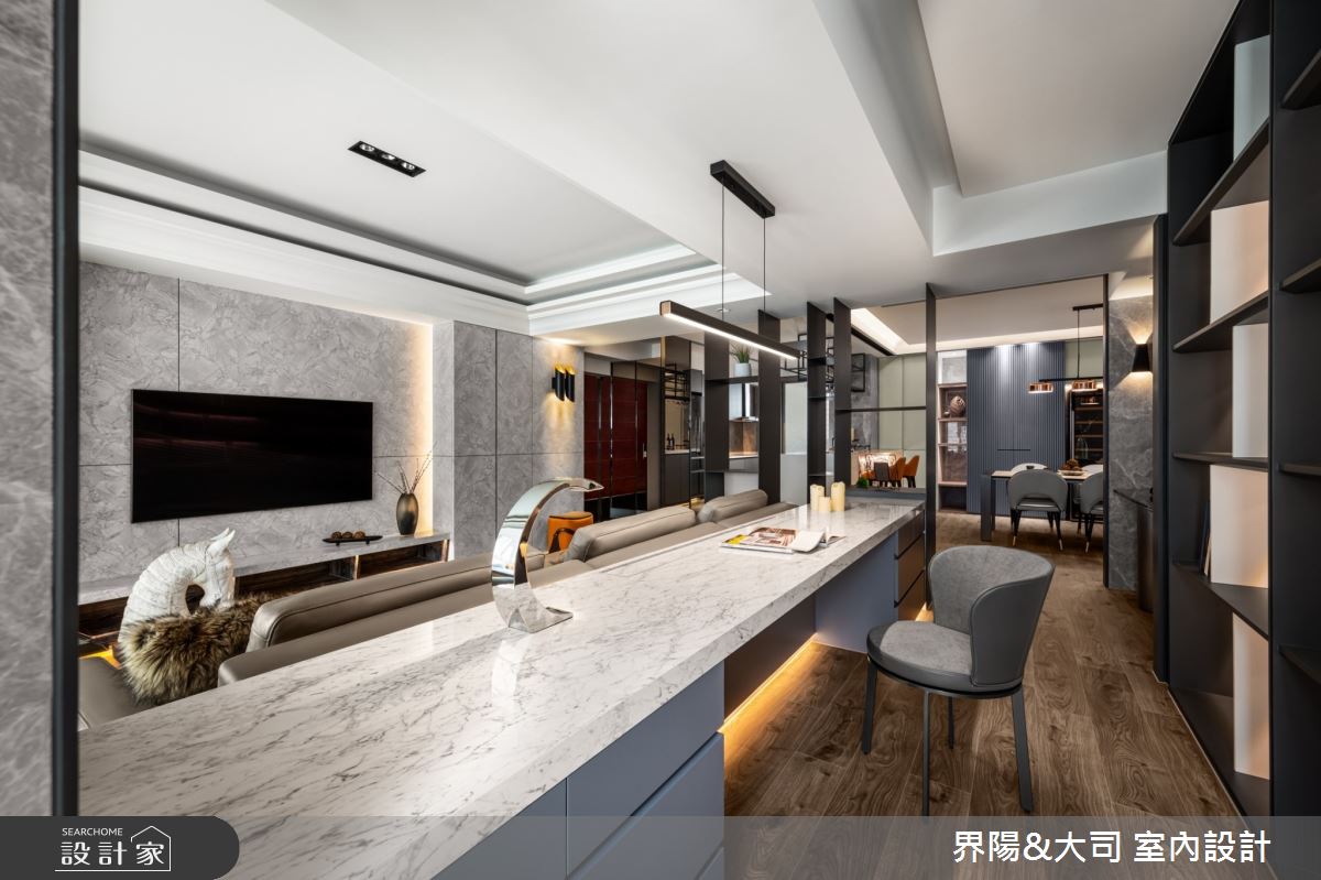 40坪老屋(16~30年)＿現代風客廳書房案例圖片＿界陽&大司 室內設計＿界陽_44之12