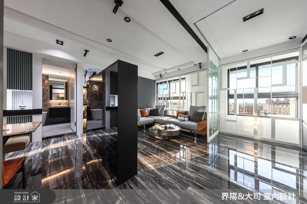 25坪新成屋(5年以下)＿現代風客廳案例圖片＿界陽&大司 室內設計＿界陽_45之3