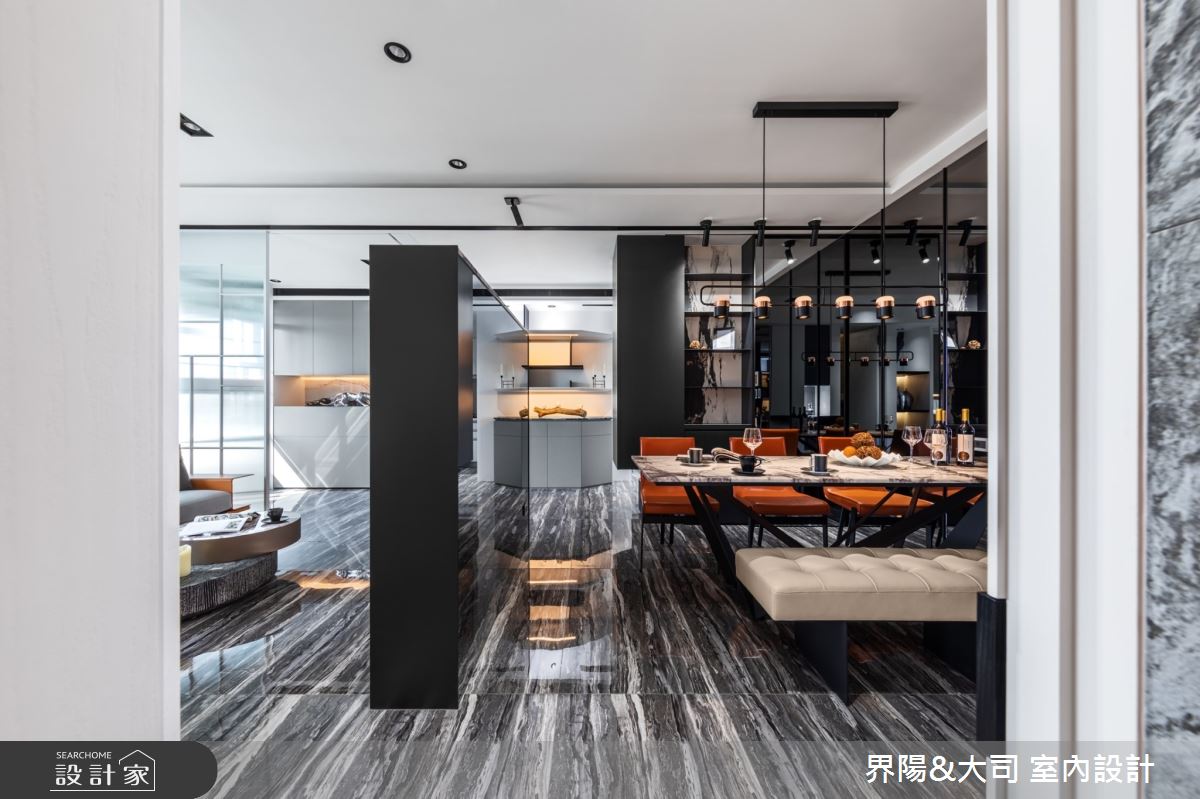 25坪新成屋(5年以下)＿現代風客廳餐廳案例圖片＿界陽&大司 室內設計＿界陽_45之2