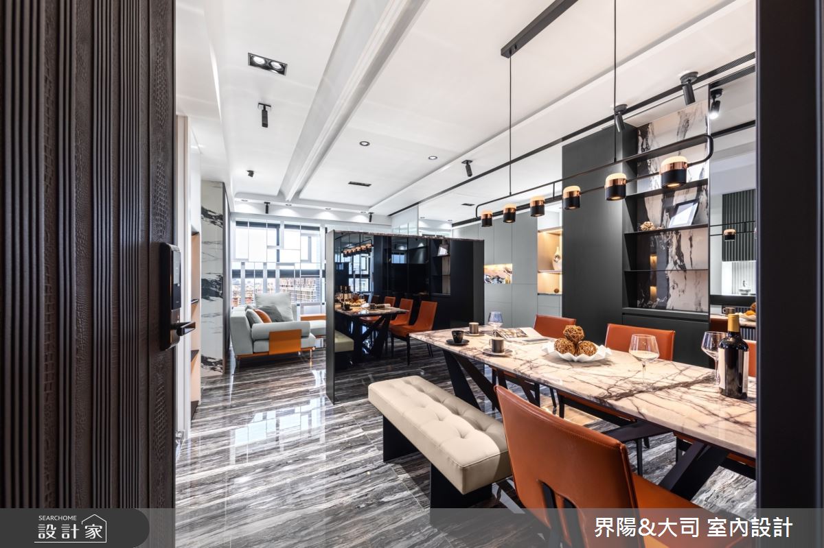 25坪新成屋(5年以下)＿現代風客廳餐廳案例圖片＿界陽&大司 室內設計＿界陽_45之1