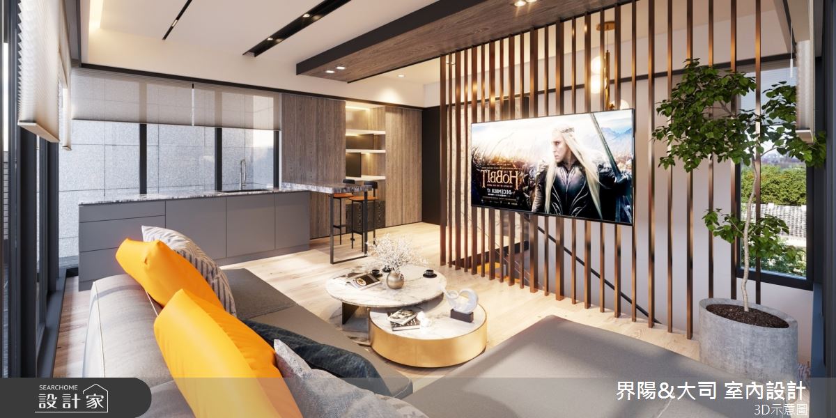 81坪新成屋(5年以下)＿現代風客廳案例圖片＿界陽&大司 室內設計＿界陽_46之6