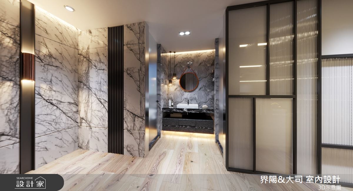 81坪新成屋(5年以下)＿現代風浴室案例圖片＿界陽&大司 室內設計＿界陽_46之9