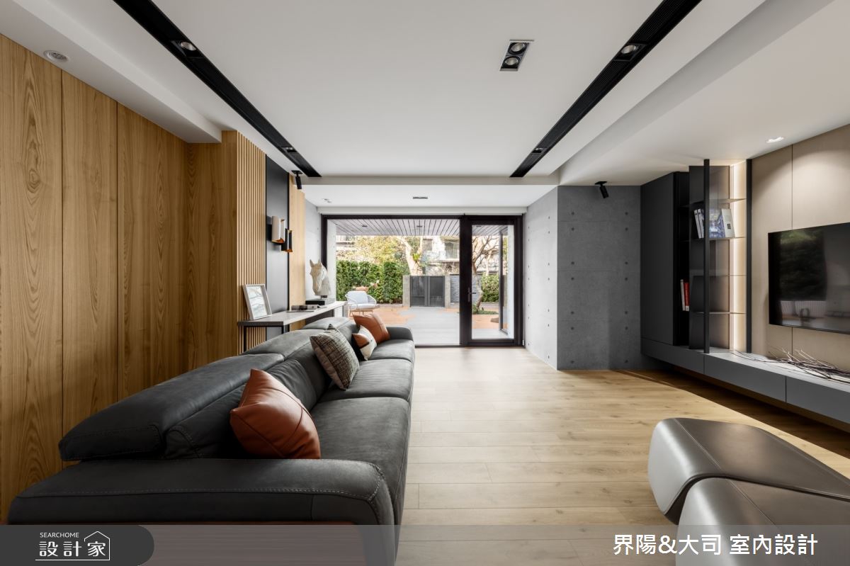 72坪老屋(31~40年)＿現代風客廳案例圖片＿界陽&大司 室內設計＿界陽_51之10