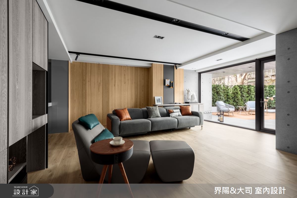 72坪老屋(31~40年)＿現代風客廳案例圖片＿界陽&大司 室內設計＿界陽_51之8