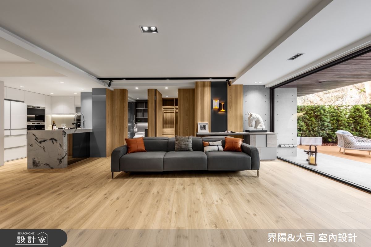 72坪老屋(31~40年)＿現代風客廳案例圖片＿界陽&大司 室內設計＿界陽_51之7