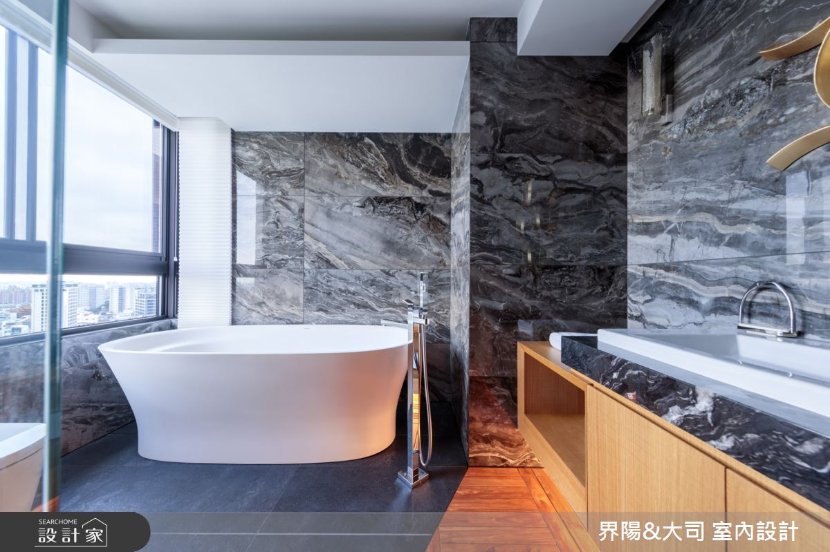 43坪新成屋(5年以下)＿現代風浴室案例圖片＿界陽&大司 室內設計＿界陽_52之15
