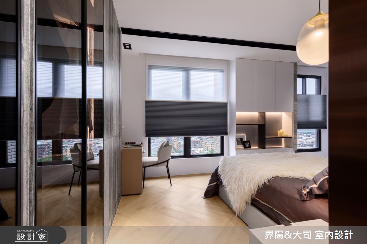 27坪新成屋(5年以下)＿現代風臥室案例圖片＿界陽&大司 室內設計＿界陽_53之10