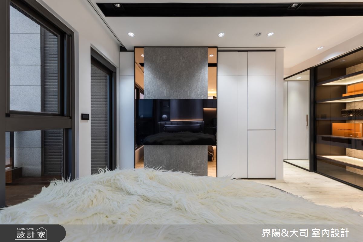 24坪新成屋(5年以下)＿現代風臥室更衣間案例圖片＿界陽&大司 室內設計＿界陽_57之9
