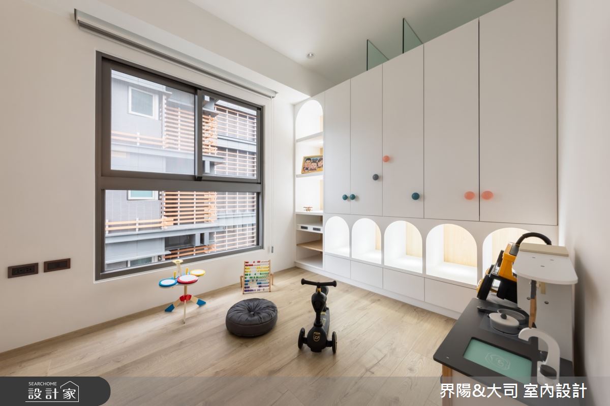 24坪新成屋(5年以下)＿現代風兒童房兒童房多功能室案例圖片＿界陽&大司 室內設計＿界陽_57之12
