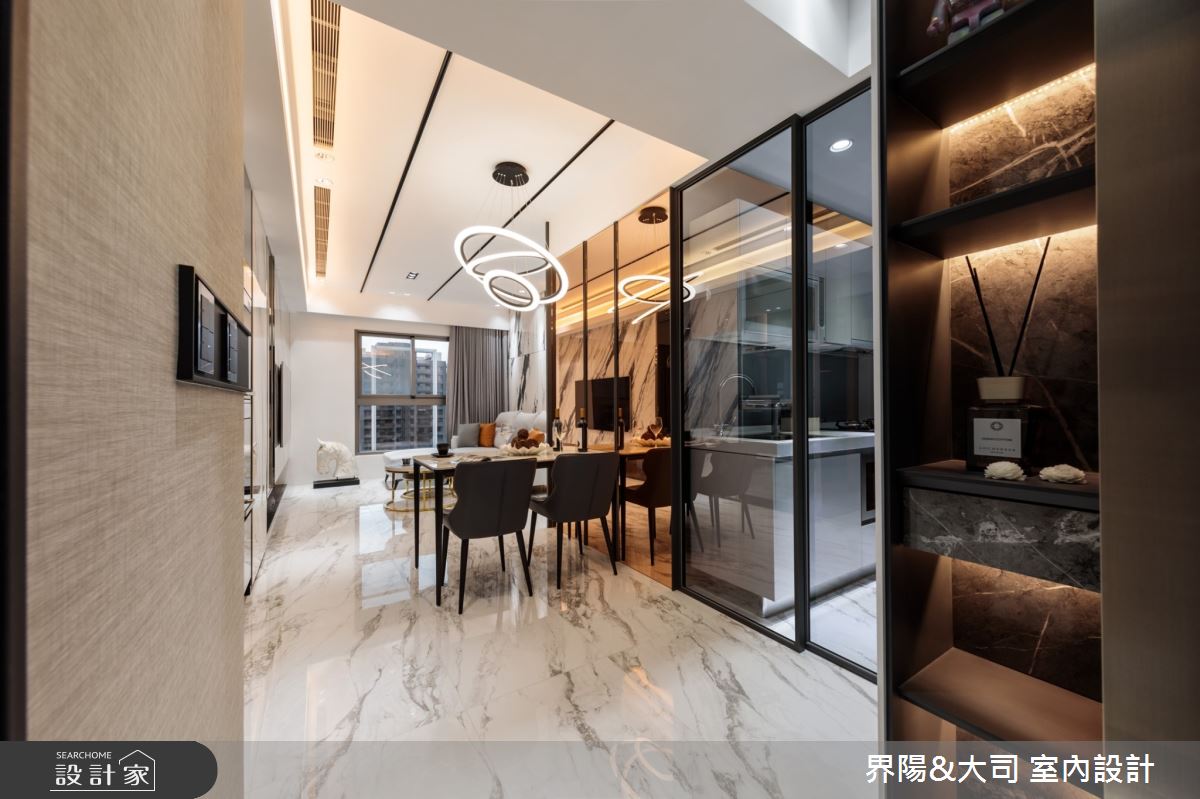 24坪新成屋(5年以下)＿現代風客廳餐廳廚房案例圖片＿界陽&大司 室內設計＿界陽_57之1