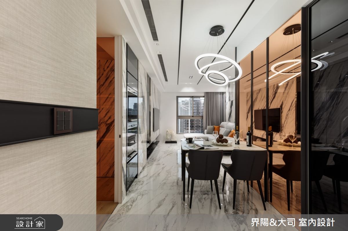 24坪新成屋(5年以下)＿現代風客廳餐廳案例圖片＿界陽&大司 室內設計＿界陽_57之2