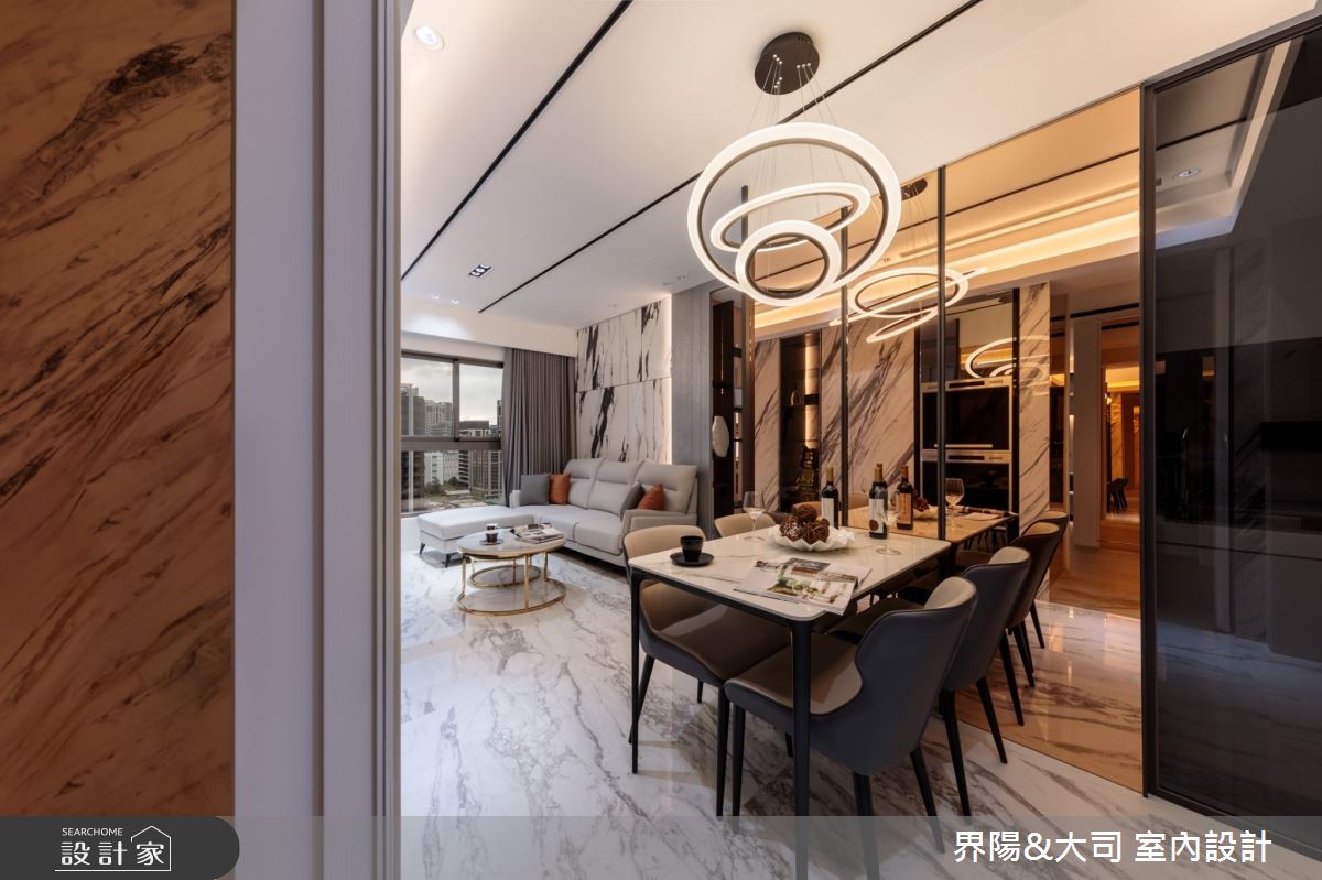 24坪新成屋(5年以下)＿現代風客廳餐廳案例圖片＿界陽&大司 室內設計＿界陽_57之3