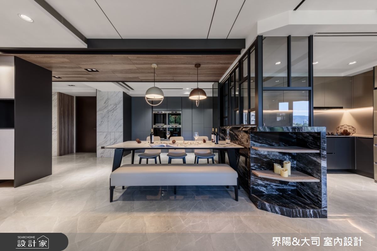 48坪新成屋(5年以下)＿現代風玄關餐廳廚房案例圖片＿界陽&大司 室內設計＿界陽_59之9