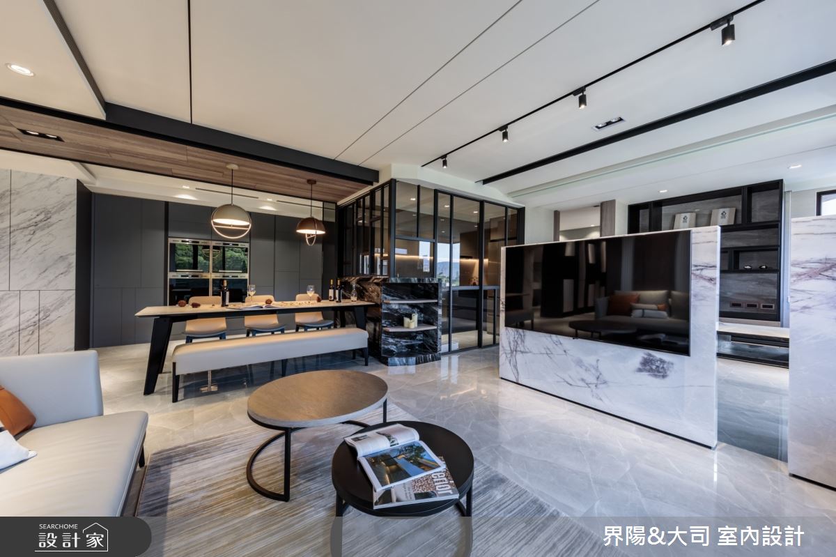 48坪新成屋(5年以下)＿現代風客廳餐廳案例圖片＿界陽&大司 室內設計＿界陽_59之7