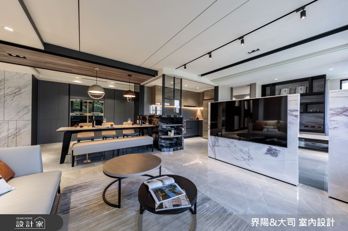 48坪新成屋(5年以下)＿現代風客廳餐廳廚房案例圖片＿界陽&大司 室內設計＿界陽_59之8