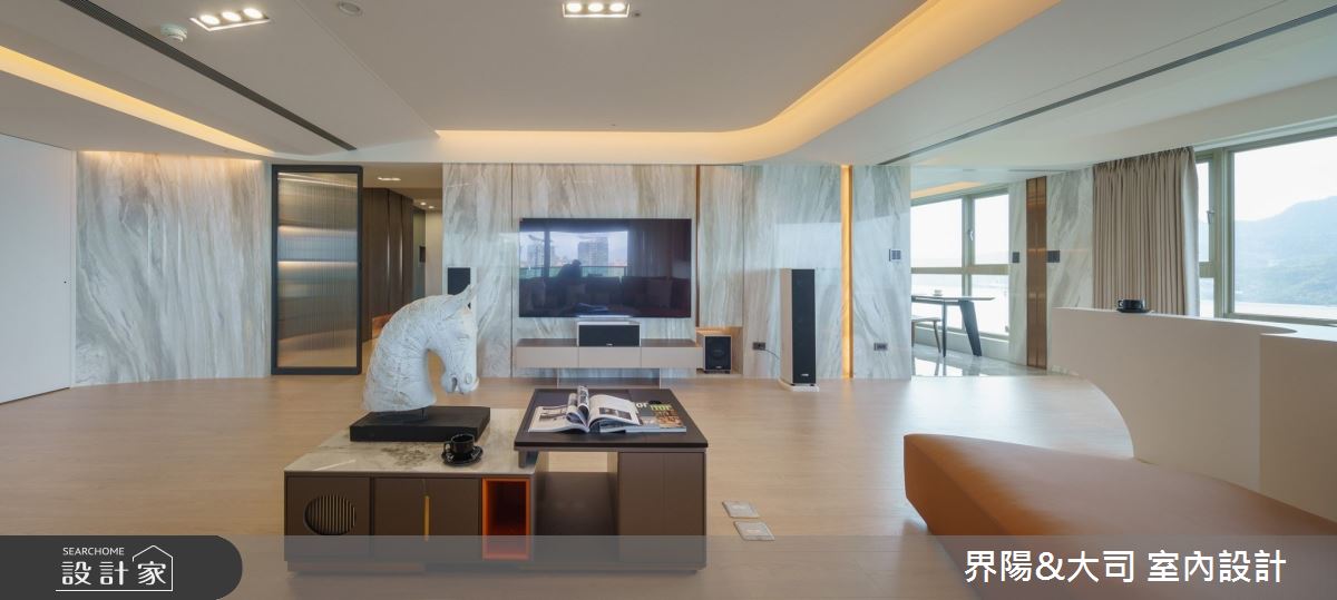 70坪中古屋(5~15年)＿現代風客廳餐廳案例圖片＿界陽&大司 室內設計＿界陽_62之4