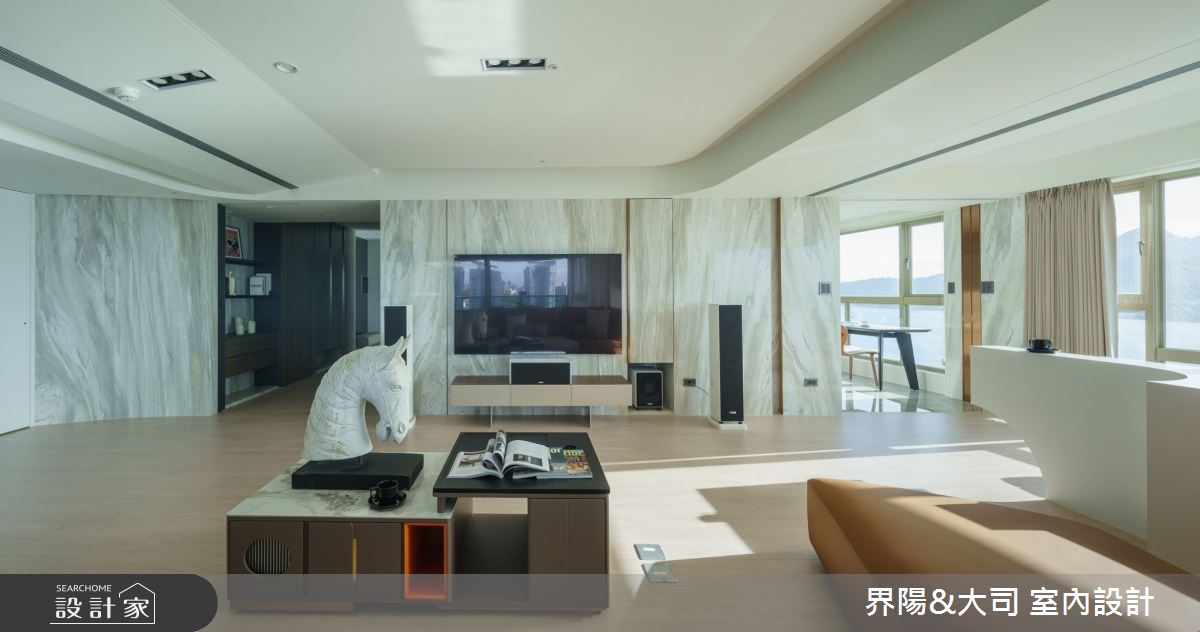 70坪中古屋(5~15年)＿現代風客廳餐廳吧檯案例圖片＿界陽&大司 室內設計＿界陽_62之5