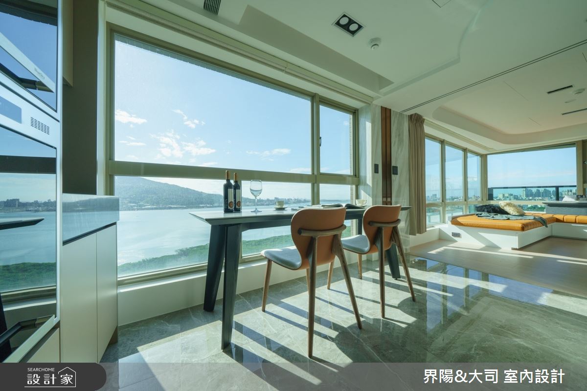 70坪中古屋(5~15年)＿現代風餐廳吧檯案例圖片＿界陽&大司 室內設計＿界陽_62之8