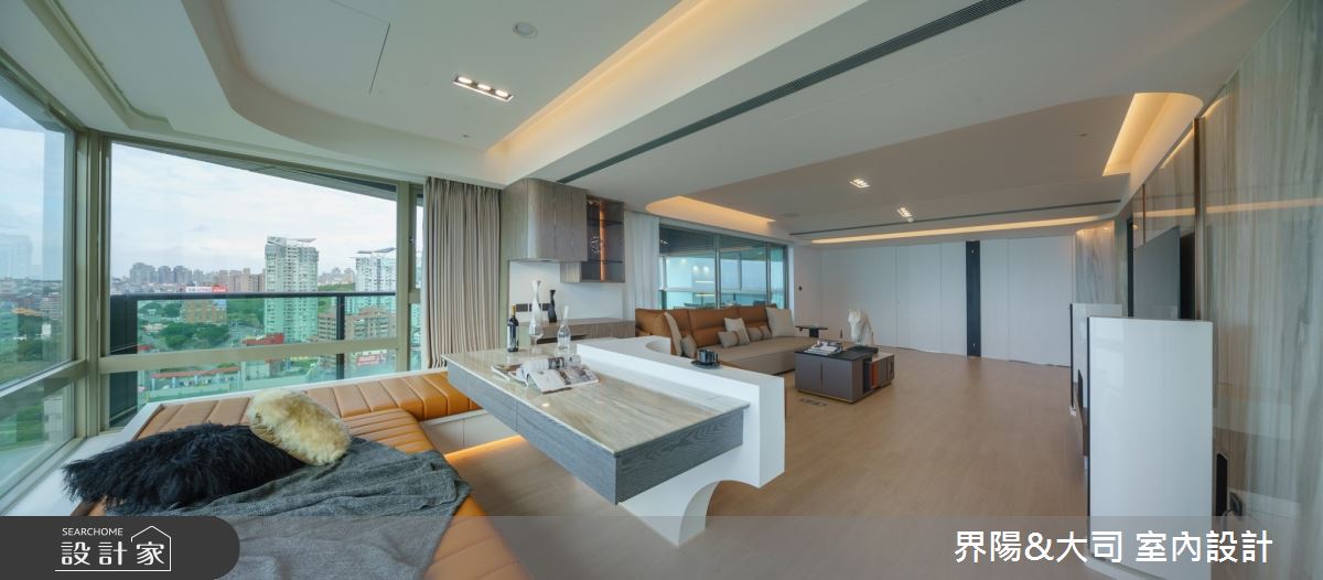 70坪中古屋(5~15年)＿現代風客廳餐廳案例圖片＿界陽&大司 室內設計＿界陽_62之11
