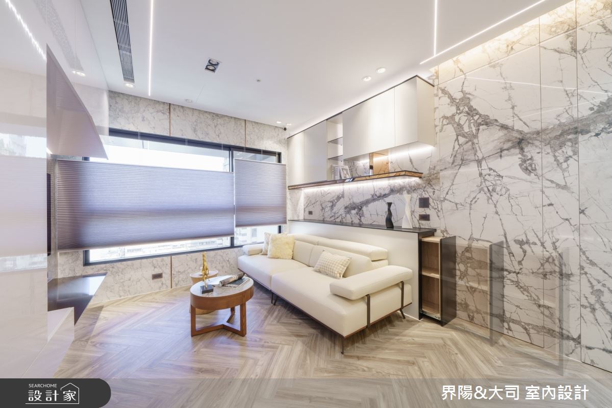 25坪新成屋(5年以下)＿現代風客廳案例圖片＿界陽&大司 室內設計＿界陽_63之6