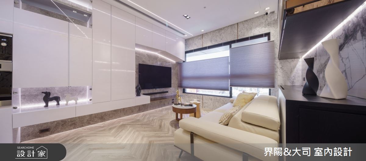 25坪新成屋(5年以下)＿現代風客廳案例圖片＿界陽&大司 室內設計＿界陽_63之13