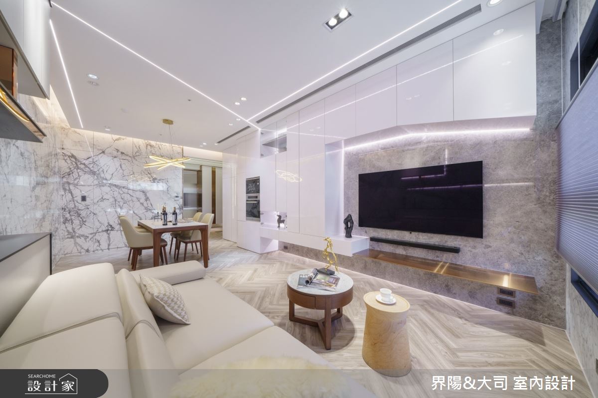 25坪新成屋(5年以下)＿現代風客廳餐廳案例圖片＿界陽&大司 室內設計＿界陽_63之14
