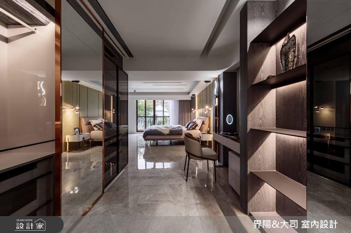 141坪老屋(16~30年)＿現代風臥室更衣間案例圖片＿界陽&大司 室內設計＿界陽_64之4