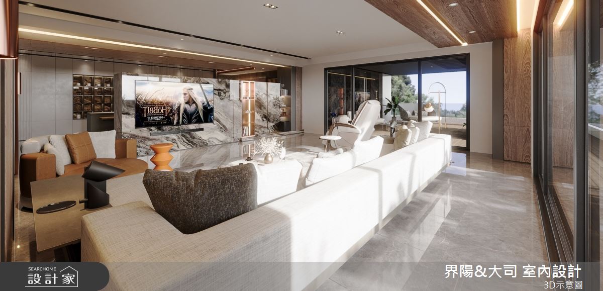 61坪新成屋(5年以下)＿現代風客廳案例圖片＿界陽&大司 室內設計＿界陽_65之4