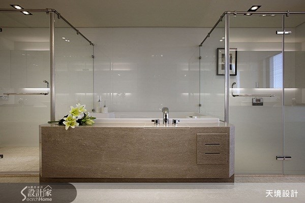 260坪新成屋(5年以下)＿奢華風浴室案例圖片＿天境空間設計＿天境_10之27