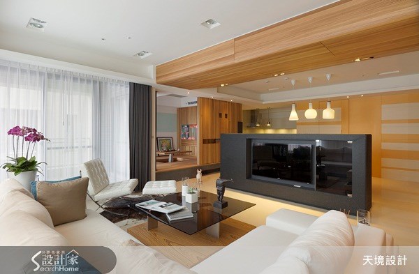 60坪新成屋(5年以下)＿現代風客廳案例圖片＿天境空間設計＿天境_11之16