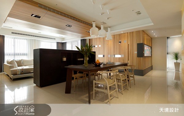 60坪新成屋(5年以下)＿現代風餐廳案例圖片＿天境空間設計＿天境_11之8