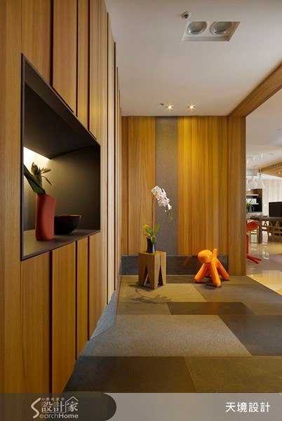 60坪新成屋(5年以下)＿現代風玄關案例圖片＿天境空間設計＿天境_11之1
