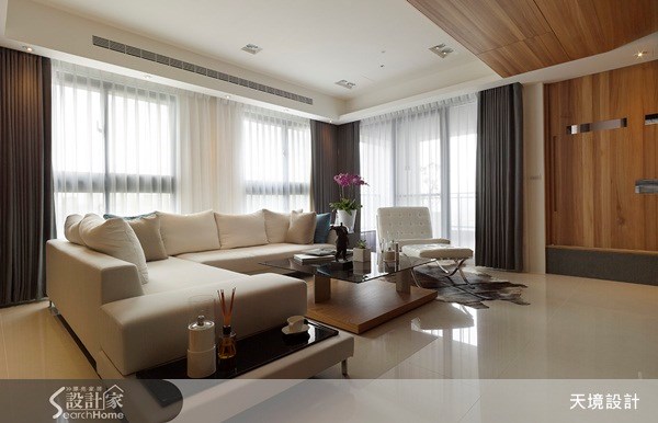 60坪新成屋(5年以下)＿現代風客廳案例圖片＿天境空間設計＿天境_11之17