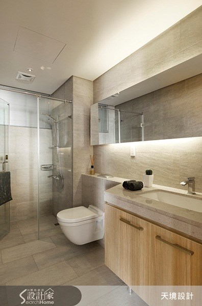 60坪新成屋(5年以下)＿現代風浴室案例圖片＿天境空間設計＿天境_11之29