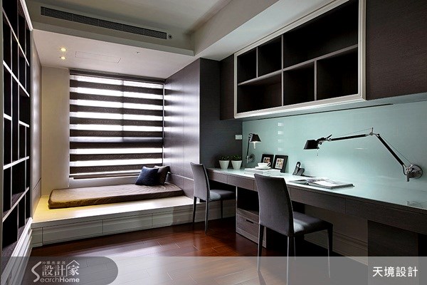 74坪新成屋(5年以下)＿新古典書房案例圖片＿天境空間設計＿天境_12之16
