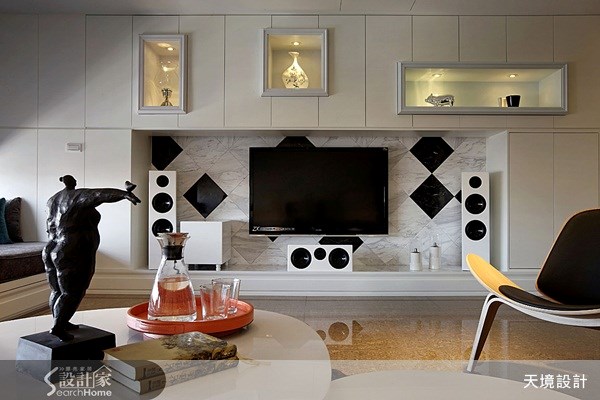 74坪新成屋(5年以下)＿新古典客廳案例圖片＿天境空間設計＿天境_12之8